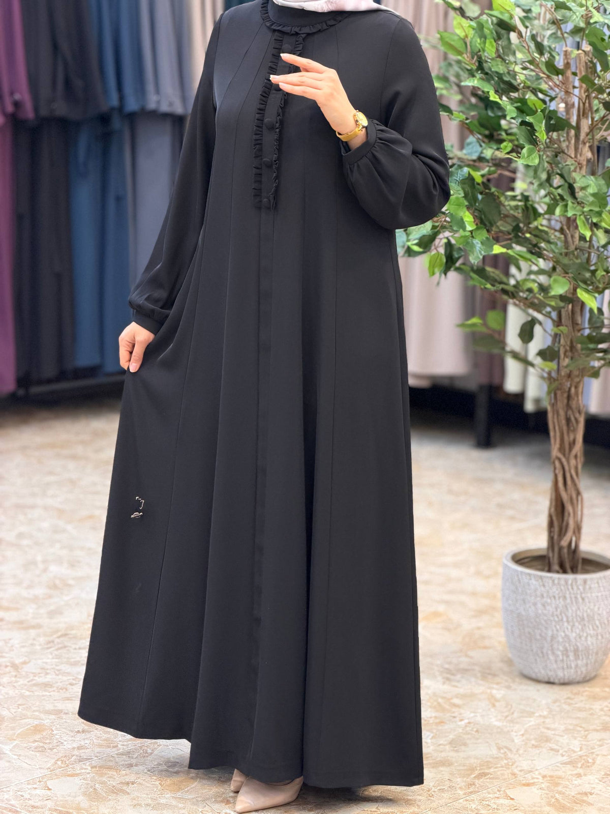 Abaya LIN | Élégance & Fluidité